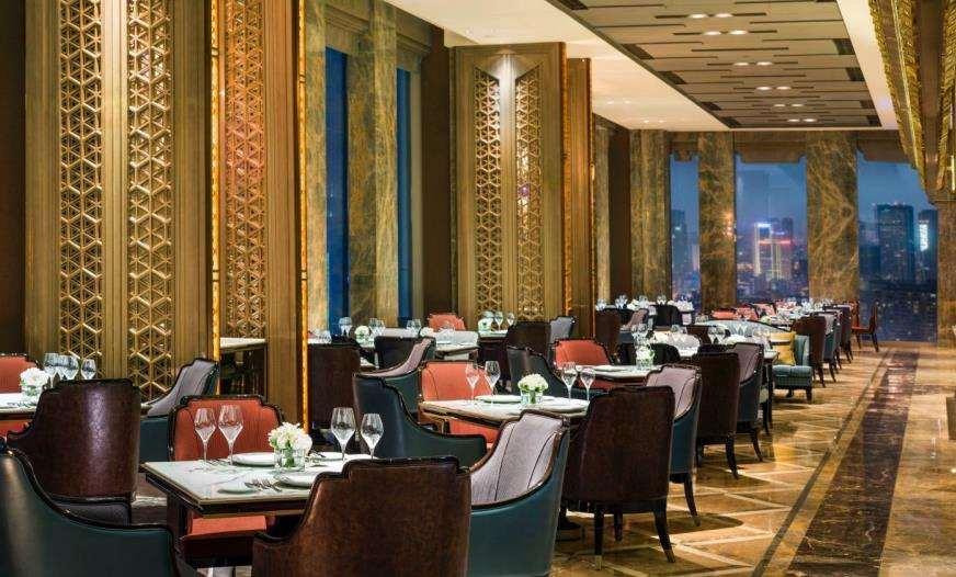 Wanda Reign Chengdu Hotel Restoran foto
